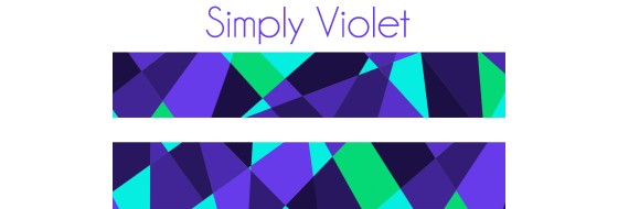 Klasyczna smycz miejska Simply Violet