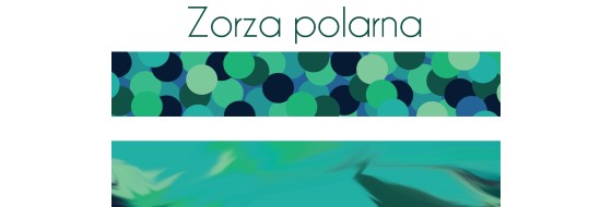 Adresatka kosteczka 4cm Zorza polarna