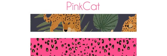 Adresatka kosteczka 4cm PinkCat