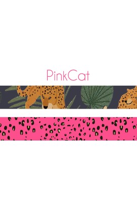 Adresatka kosteczka 4cm PinkCat