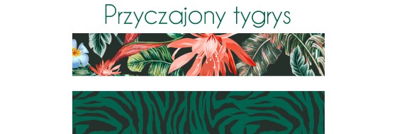 Smycz przepinana Przyczajony tygrys